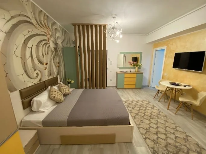 studio Aqua Lake Mamaia vedere lac